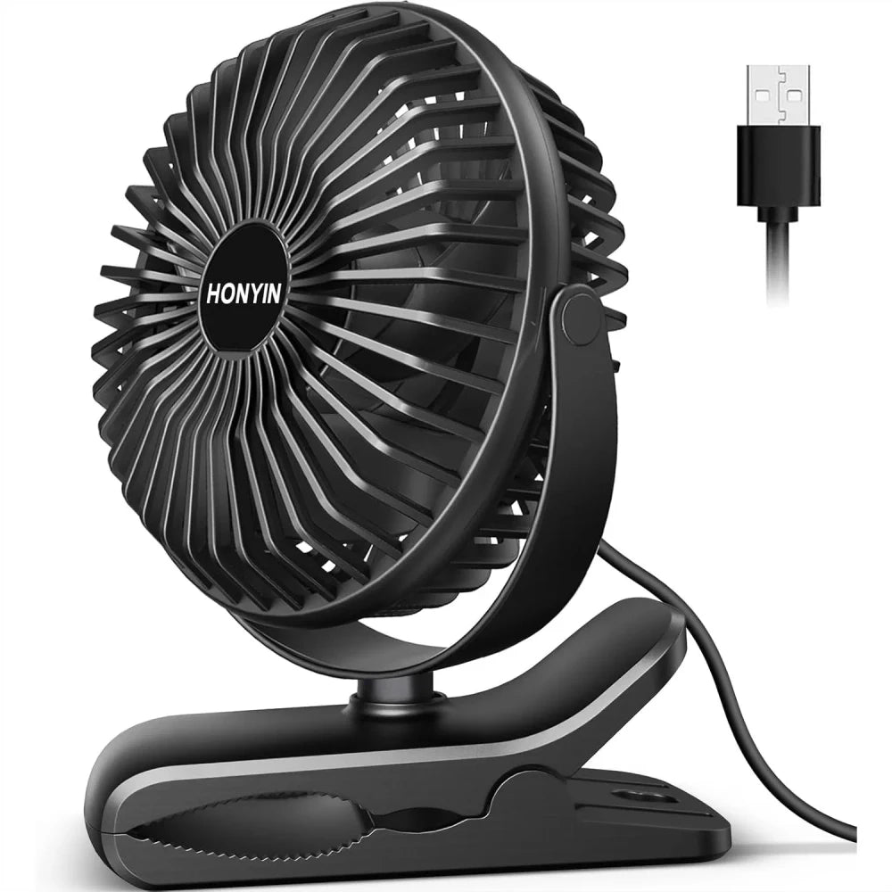 Portable Clip-on Desk Fan TrendyApparel
