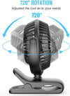 Portable Clip-on Desk Fan TrendyApparel