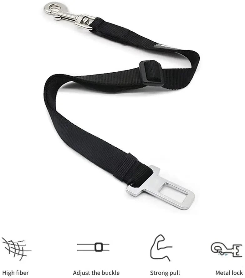 Adjustable Pet Car Safety Belt TrendyApparel