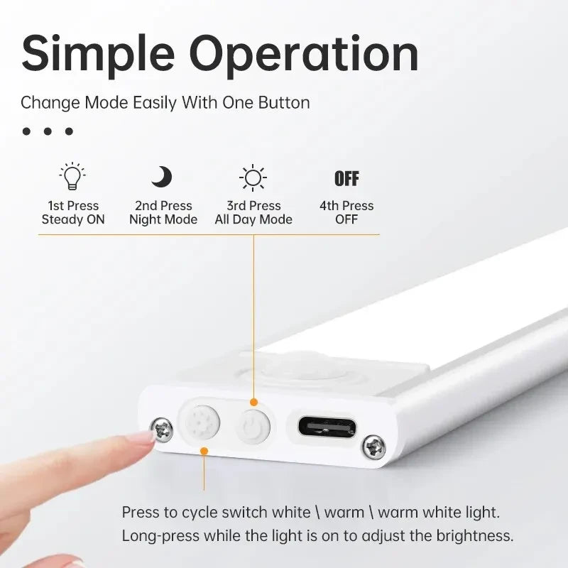 Wireless Motion Sensor LED Light TrendyApparel