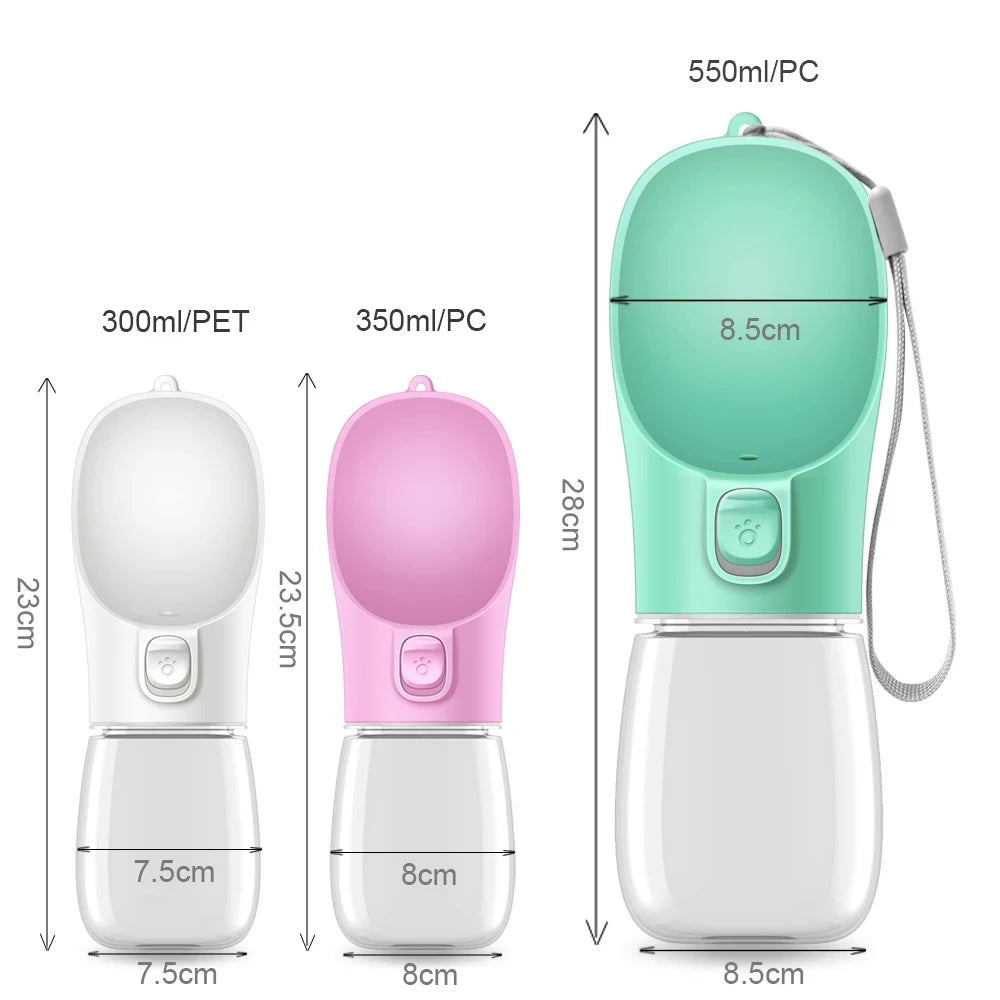 Portable Leakproof Pet Water Bottle TrendyApparel